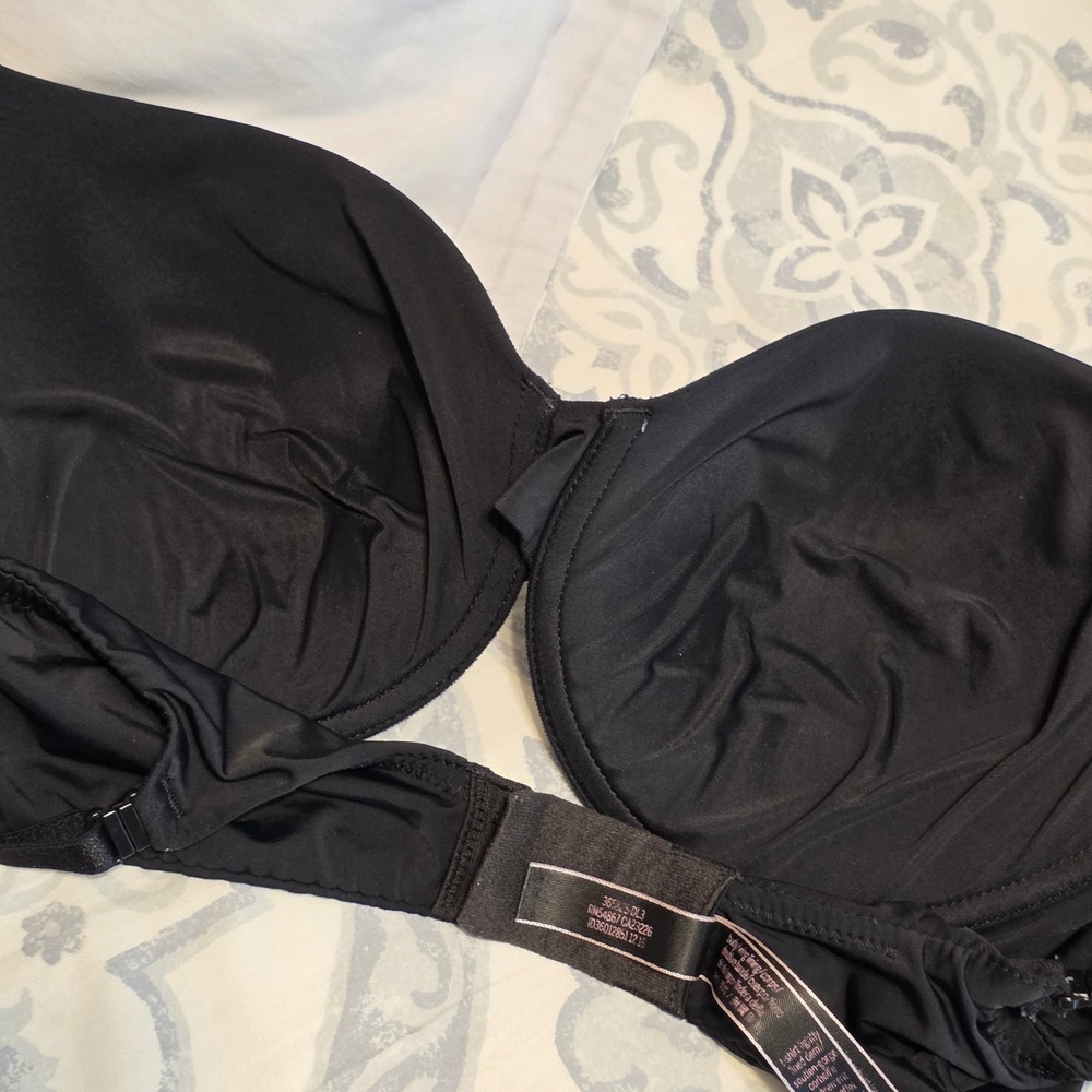 Victoria's Secret Body by Victoria Black T-Shirt Bra 34D Underwire Full Coverage - Picture 5 of 6